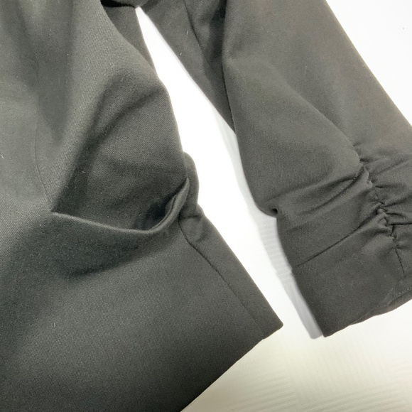 Express Black Blazer 3/4 Sleeves - Size 4 - Picture 3 of 11